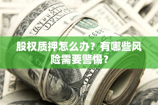 武汉股权质押怎么办?有哪些风险需要警惕? 武汉股权质押怎么办?有哪些风险需要警惕?