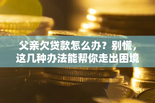 武汉父亲欠贷款怎么办?别慌,这几种办法能帮你走出困境 武汉父亲欠贷款怎么办?别慌,这几种办法能帮你走出困境