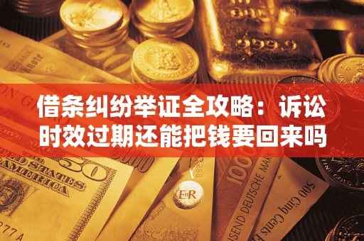 武汉借条纠纷举证全攻略:诉讼时效过期还能把钱要回来吗? 武汉借条纠纷举证全攻略:诉讼时效过期还能把钱要回来吗?