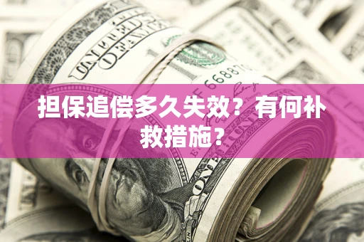 武汉担保追偿多久失效?有何补救措施? 武汉担保追偿多久失效?有何补救措施?