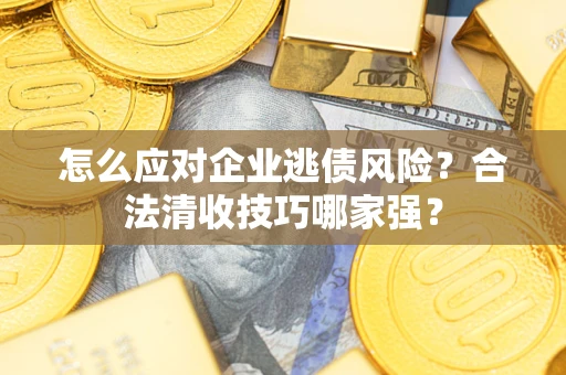 武汉怎么应对企业逃债风险?合法清收技巧哪家强? 武汉怎么应对企业逃债风险?合法清收技巧哪家强?