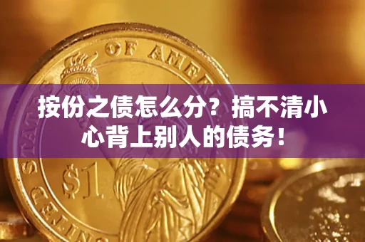 武汉按份之债怎么分?搞不清小心背上别人的债务! 武汉按份之债怎么分?搞不清小心背上别人的债务!