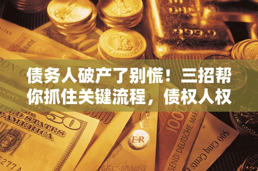 武汉债务人破产了别慌!三招帮你抓住关键流程,债权人权益不再缩水 武汉债务人破产了别慌!三招帮你抓住关键流程,债权人权益不再缩水